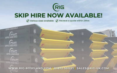 RIG Corp Ltd Expands Waste Management Services with the Launch of Skip Hire Across Cornwall and Devon